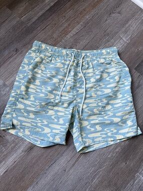 Katin Swim Shorts Urban Outfitters Katin X Without Walls Pattern Nylon Retro L